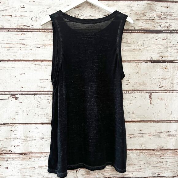 TORRID Classic Fit Black Heathered Tank Top Sz 1 - Picture 3 of 3
